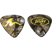 PEAVEY Triple XXX 351 Heavy Black Набор медиаторов, 12 шт. Именные медиаторы G.Lynch