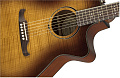 Fender FA-345CE Auditorium Tea-Bst L Электроакустическая гитара, цвет натуральный