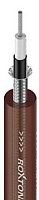 ROXTONE GC080/100 Brown Кабель инструментальный, катушка 100 метров, 1x0,75 кв.мм, D:7 мм, AWG:19, экранирование 100% (спираль из луженой медной проволоки 128х0,10 мм + гальваническая изоляция), цвет коричневый