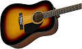 FENDER CD-60 DREAD V3 DS SB WN акустическая гитара, цвет санберст