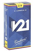 Vandoren CR8025 трости для кларнета Bb, V21, №2.5