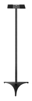ECO SS048 Black Стойка для монитора (10х12 см) c треугольным основанием (30 см), высота 110 см, максимальная нагрузка 20 кг, сталь, вес 3.8 кг