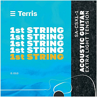 TERRIS SA-CSXL-1 Струна одиночная для акустической гитары