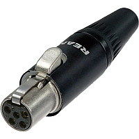 Neutrik RT5FC-B кабельный разъем mini  XLR female 5 контактов