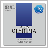 Olympia HQB45100 Струны для бас-гитары, средне-лёгкого натяжения, обмотка из никеля, калибр: 45-65-80-100