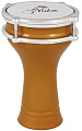YUKA DRBTC5-10GLD  Турецкая дарбука, цвет: золотой, размер: 5' (13см) x 10' (24см), материал: алюминий, пластик