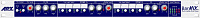 ARX BarMIX Двузонный микшер. Входы: 1 микр., 4 стерео, 2 стерео зоны с EQ, режим "дакер"