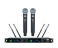 XLINE MD-262A-D(NEW) Радиосистема двухканальная c двумя ручными передатчиками