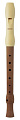 HOHNER B95850  блокфлейта, С-Soprano, немецкая система, корпус - дерево, мундштук - пластик цвета слоновая кость