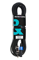 STANDS & CABLES SC-007B-10 спикерный кабель спикон папа - моно Jack 1/4”, 2х1,5, 10 м.