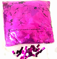 Global Effects Металлизированное конфетти 10х20мм Фиолетовый (Отгрузка от 5 кг)