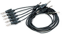 Pasco SE-9751 Комплект соединительных проводов (5 штук), цвет черный