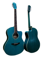Sevillia IWC-39M BLS гитара акустическая. Мензура 650 мм. Цвет синий