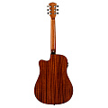 ROCKDALE Aurora D5-E Gloss C NAT электроакустическая гитара дредноут с вырезом, цвет натуральный, глянцевое покрытие