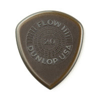 Dunlop 549R200 Flow Standard Grip 24Pack  медиаторы, толщина 2 мм, 24 шт.