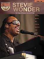 HL00701262 - Keyboard Play-Along Volume 20: Stevie Wonder - книга: Играй на клавишных один: Стиви Уондер, 80 страниц, язык - английский