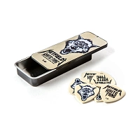 Dunlop PH122T100 Hetfield's White Fang Pick Tin  сувенирный набор медиаторов в пенале, 1 мм