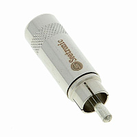 Seetronic ST352 кабельный разъем RCA, для кабеля 3.5-6.5 мм, серебристый