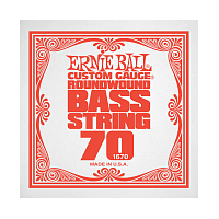 Ernie Ball 1670 струна для бас-гитар, никель, калибр .070