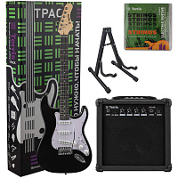 TERRIS TPACK-TST-040 BK Электрогитара в наборе