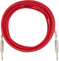 FENDER 15' OR INST CABLE FRD инструментальный кабель, красный, 15'