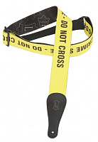LEVY'S MPS2-006  ремень для гитары с печатной надписью "Crime Scene - Do Not- Cross", 5 см