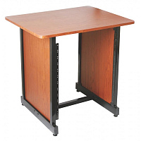 OnStage WSR7500RB Рэк-стол 12U, стальной каркас, ламинированные панели, цвет красное дерево