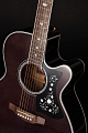 TAKAMINE GN75CE TBK Электроакустическая гитара типа NEX CUTAWAY, цвет полупрозрачный чёрный, верхняя дека массив ели