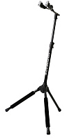 Ultimate Support GS-1000 Pro+ гитарная стойка с автофиксатором грифа и быстрым складным механизмом, высота 85-115 см, алюминий, вес 1.6 кг