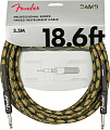FENDER Professional Series Instrument Cable Straight/Straight 18.6' Woodland Camo гитарный кабель