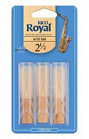 RICO RJB0325 Royal трости для саксофона альт №2.5, 3 штуки в упаковке