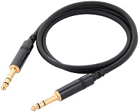 Cordial CFM 0,9 VV инструментальный кабель джек - джек стерео 6.3 мм, длина 0.9 метра