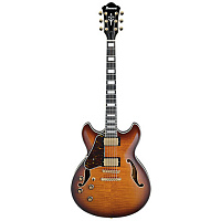 IBANEZ AS93FML-VLS полуакустическая гитара, левосторонняя, цвет скрипичный санбёрст