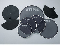 TAMA SPP522C набор тихих тренировочных пластиков ((12'. 13'. 14'. 16'. 22' и тарелочных блинов (13”, 16”)