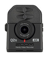 Zoom Q2n-4K Универсальная 4K камера со стереомикрофонами, для композиторов и музыкантов, чёрная
