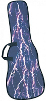 LEVY'S EMPA7-006  утепленный чехол для электрогитары, рисунок разряд молнии