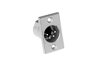 Amphenol AC4MPNZ BULK Панельный разъем XLR "папа" 4 контакта 