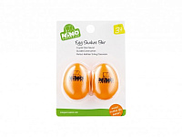 MEINL NINO540OR-2  шейкер-яйцо, пара, материал: пластик, цвет: оранжевый