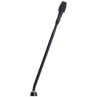SHURE MX410LP/S суперкардиоидный конференц. микрофон на 'гусиной шее' 10' с индикатором без предусилителя, цвет черный.
