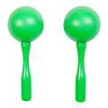 FLIGHT FMP-21GR  маракасы пластиковые, зеленые, размер: 21х6см, состав: пластик