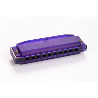 HOHNER Translucent Purple (M1110P)  губная гармоника детская, цвет прозрачный фиолетовый