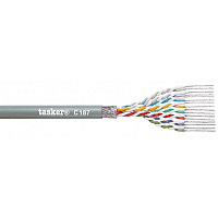 Tasker C187 парный экранированный кабель 8х2х0.22 кв.мм