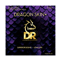 DR DEQ-11 струны для электрогитары, калибр 11-50, серия DRAGON SKIN+™