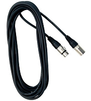 Rockcable RCL30306 D6  Микрофонный кабель XLR(М)-XLR(F) 6 метров.