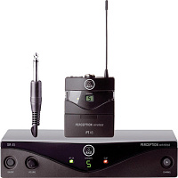 AKG Perception Wireless 45 Instr Set BD B1 (748.100-751.900) радиосистема с поясным передатчиком, 4-8 каналов + гитарный кабель