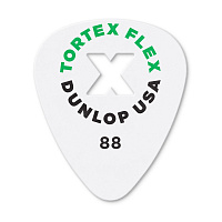 Dunlop 428XR088 Tortex Flex X Standard 72Pack  медиаторы, толщина 0,88 мм, 72 шт.