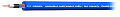 Proel HPC110BL Инструментальный кабель 1 х 0.25мм2, медный экран, O6.5мм; цвет: синий