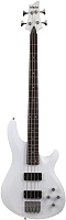 Schecter C-4 DELUXE SWHT Бас-гитара, 4 струны, цвет Satin White