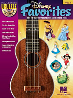 HL00701724 - Ukulele Play-Along Volume 7: Disney Favourites - книга: Играй на укулеле один: Дисней, 24 страницы, язык - английский