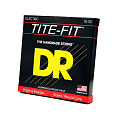 DR MH-10 струны для электрогитары, калибр 10-50, серия TITE-FIT™, обмотка - никелированная сталь, без покрытия